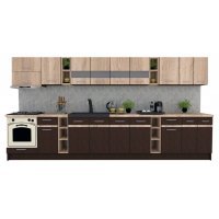 Bucatarie MARINA NEW 400 Wenge / Stejar Sonoma